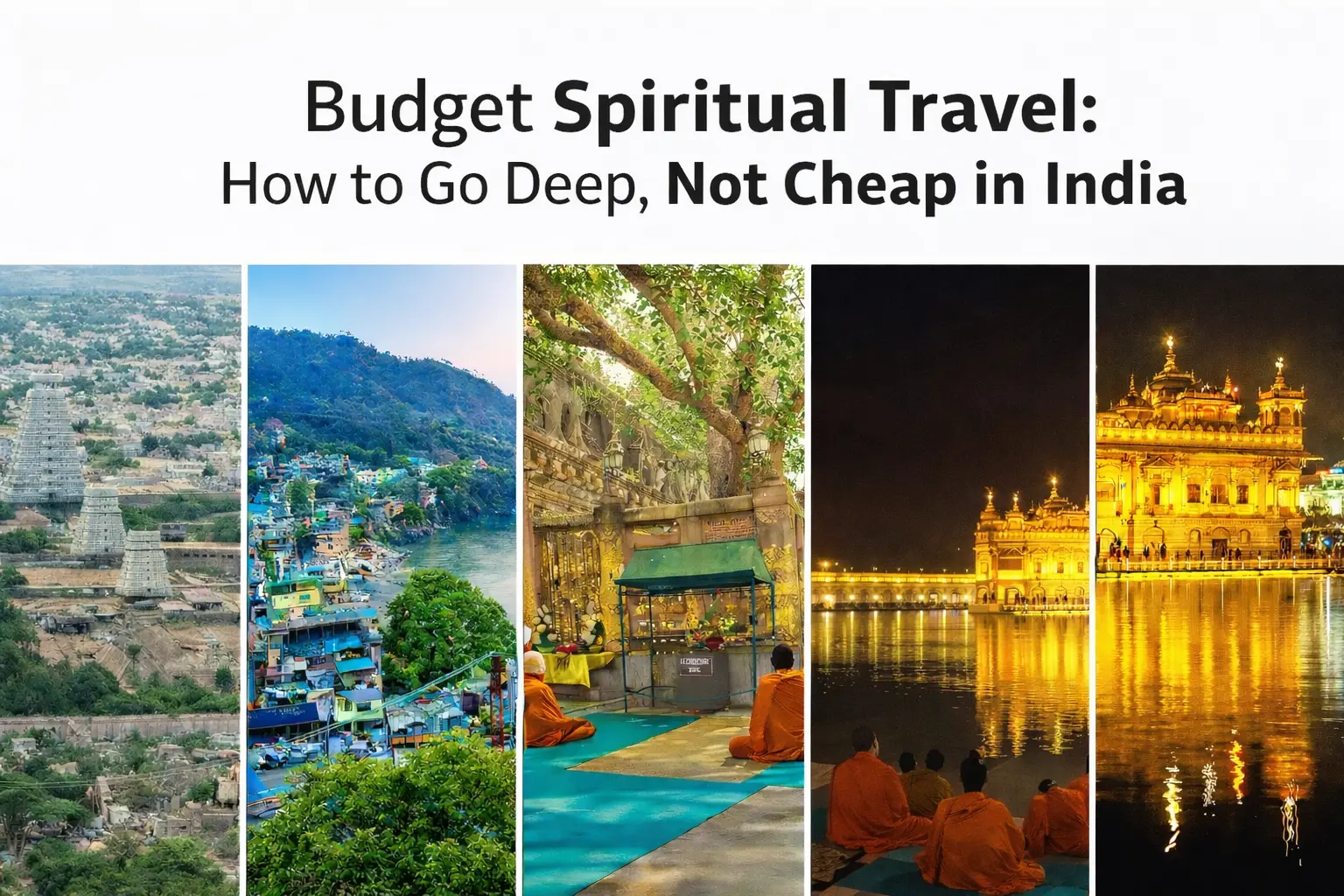 Budget Spiritual Travel: How to go Deep, Not Cheap in India