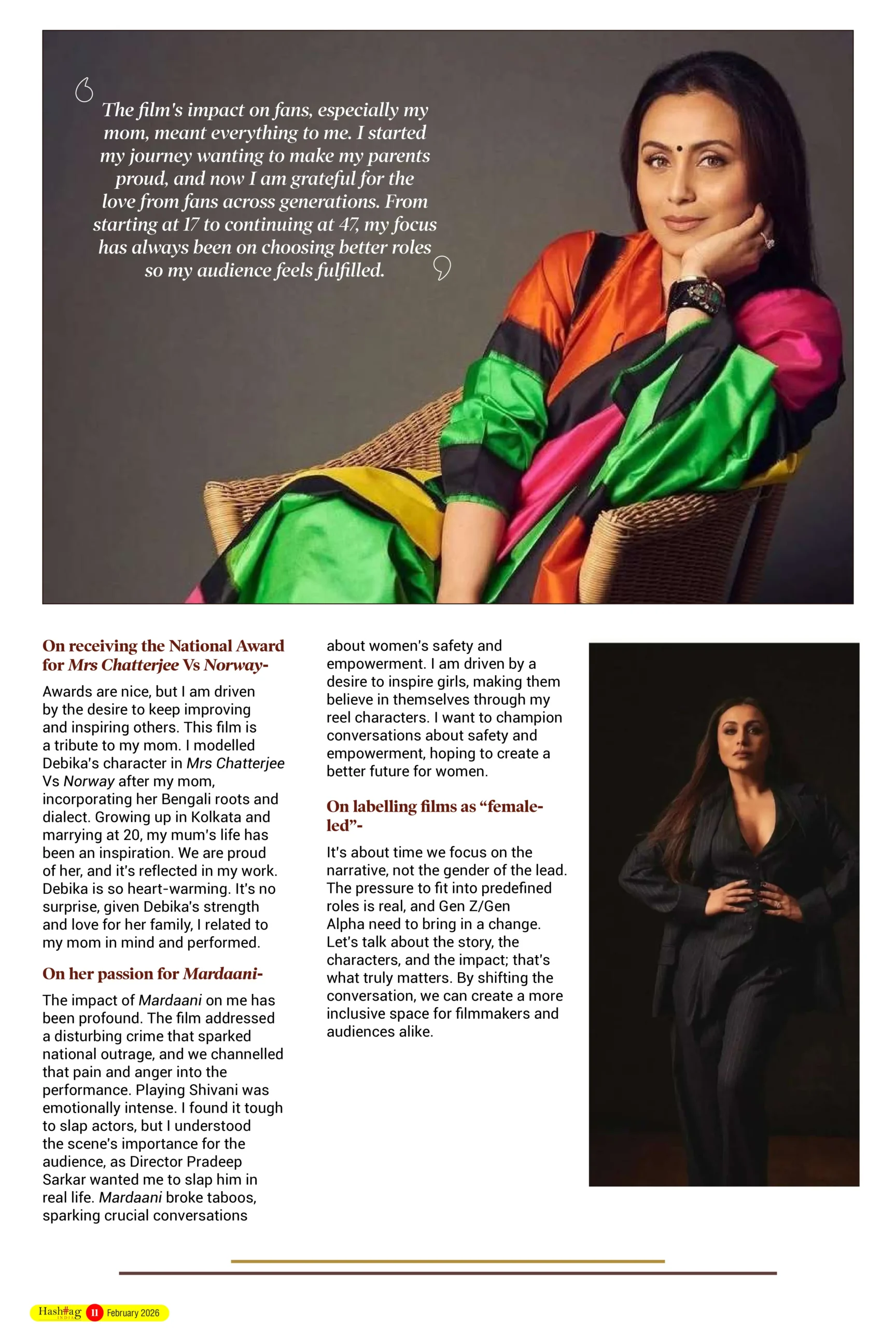 Rani Mukherjee at 30 Years: A Journey of Bold Roles & Meaningful Cinema