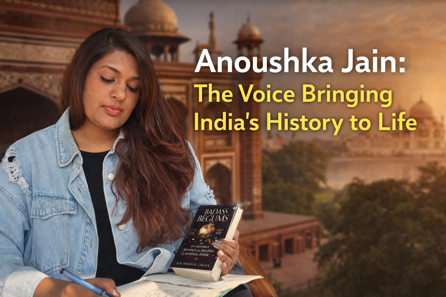 How Anoushka Jain is Redefining History for Young India