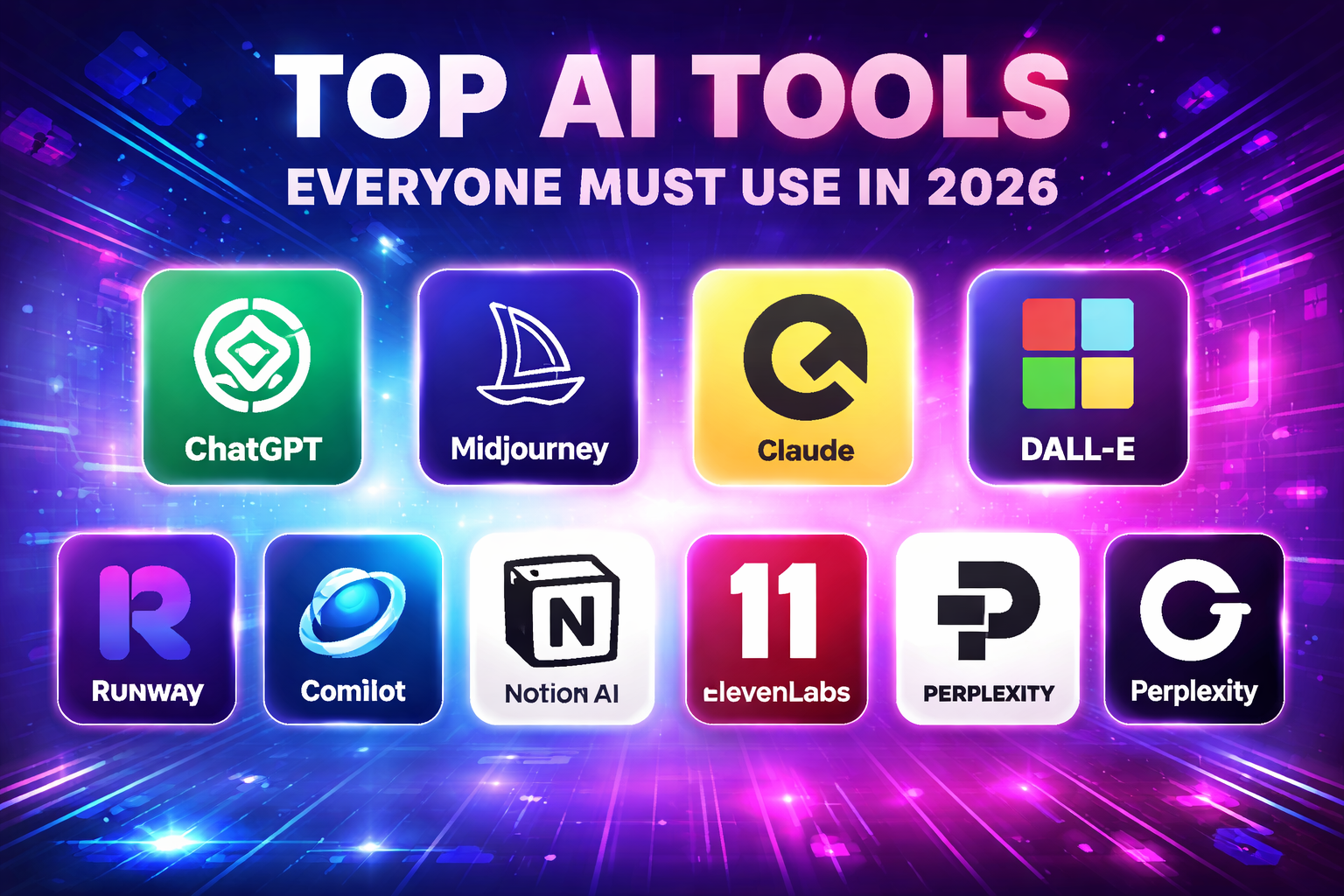 Top AI Tools Everyone Must Use in 2026