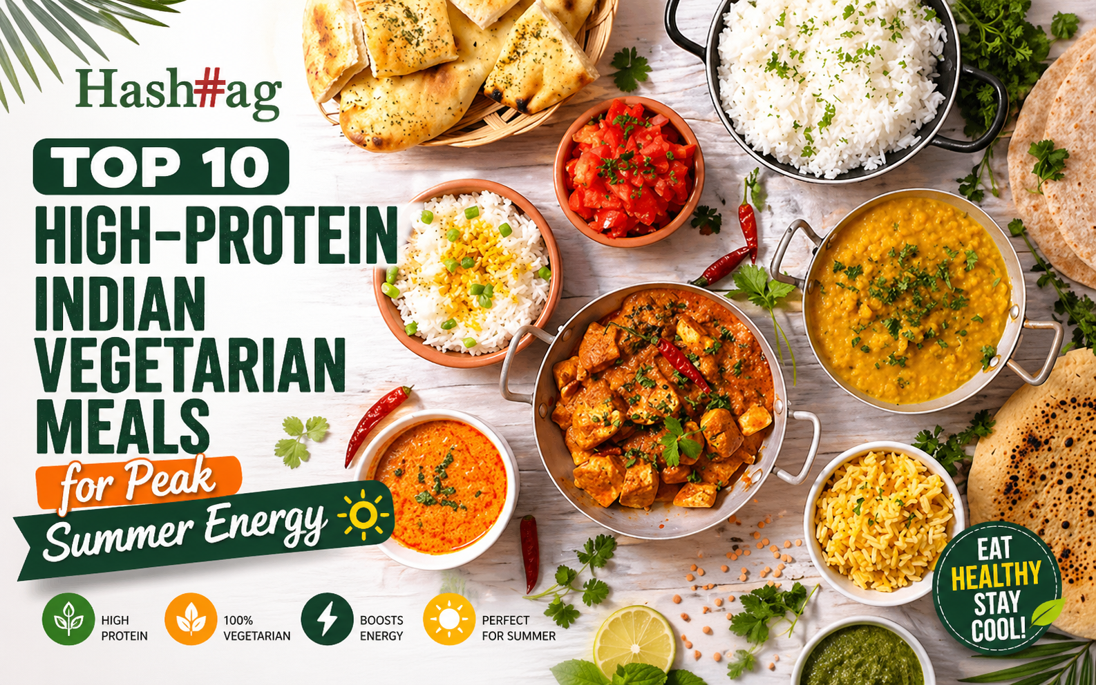 Top 10 High-Protein Indian Vegetarian Meals for Peak Summer Energy