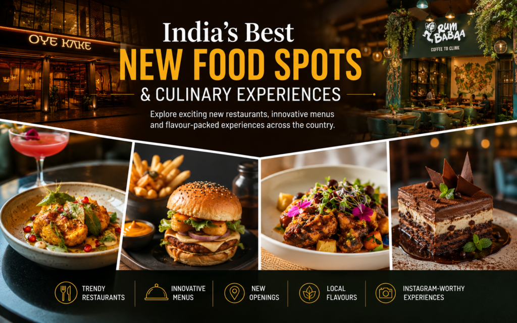 India’s Best New Food Spots and Culinary Experiences