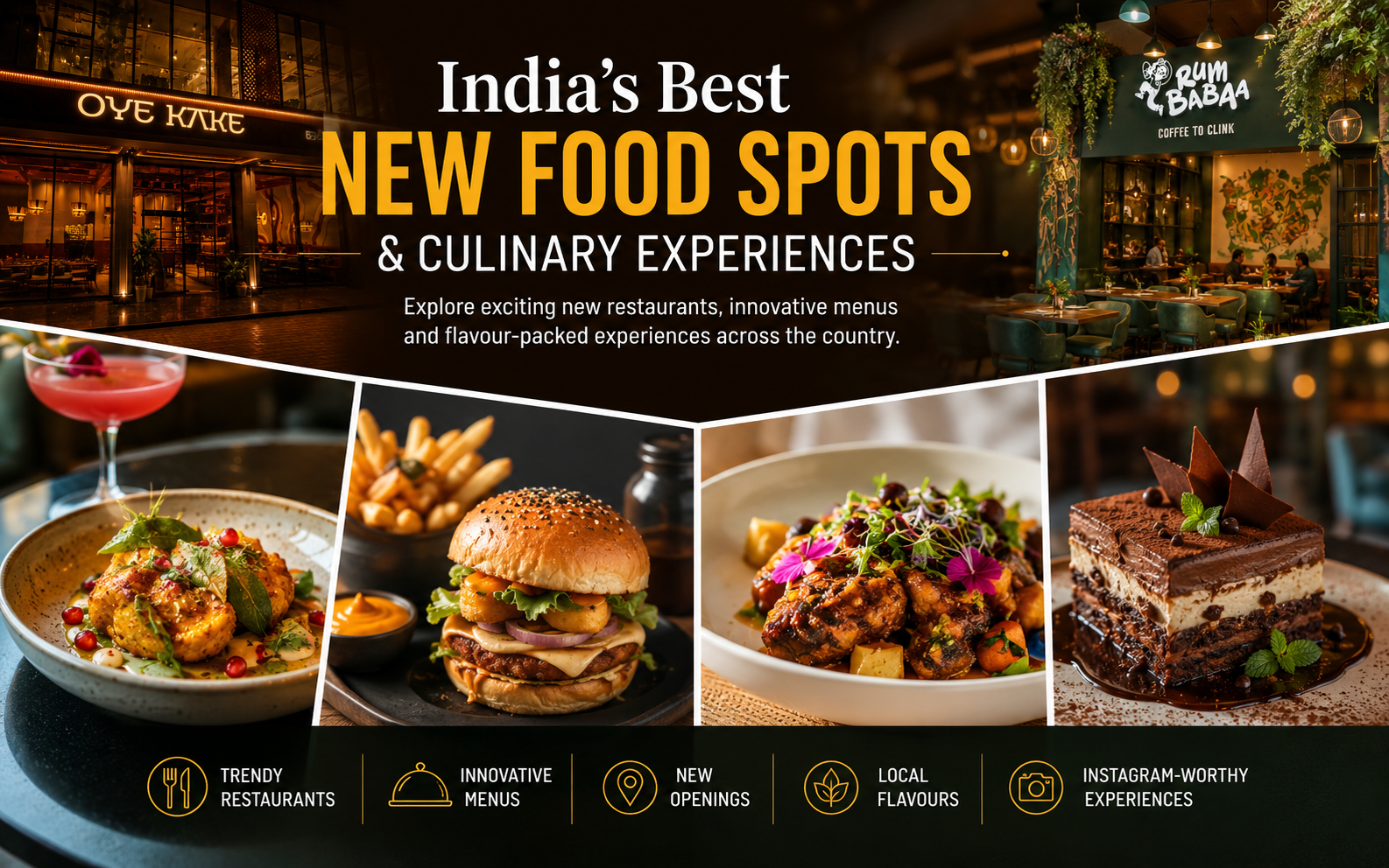 India’s Best New Food Spots and Culinary Experiences