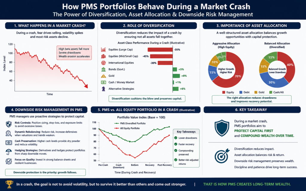 How PMS Portfolios Perform During a Market Crash | Risk Management Guide