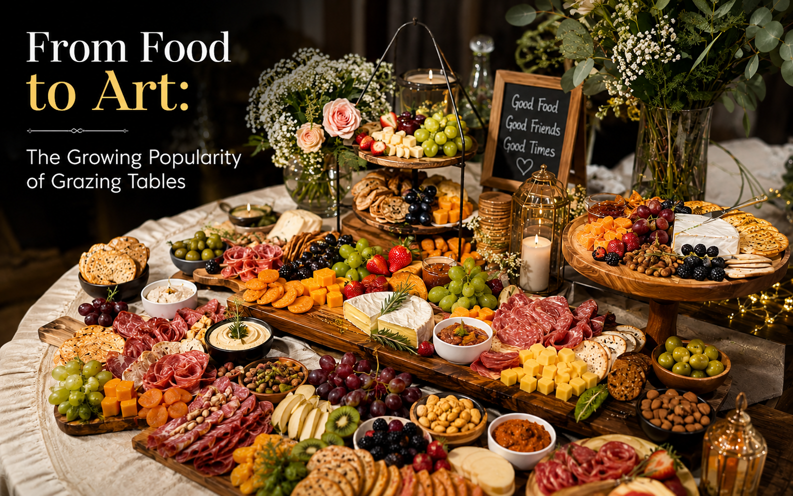 Grazing Tables: The Party’s New Centrepiece