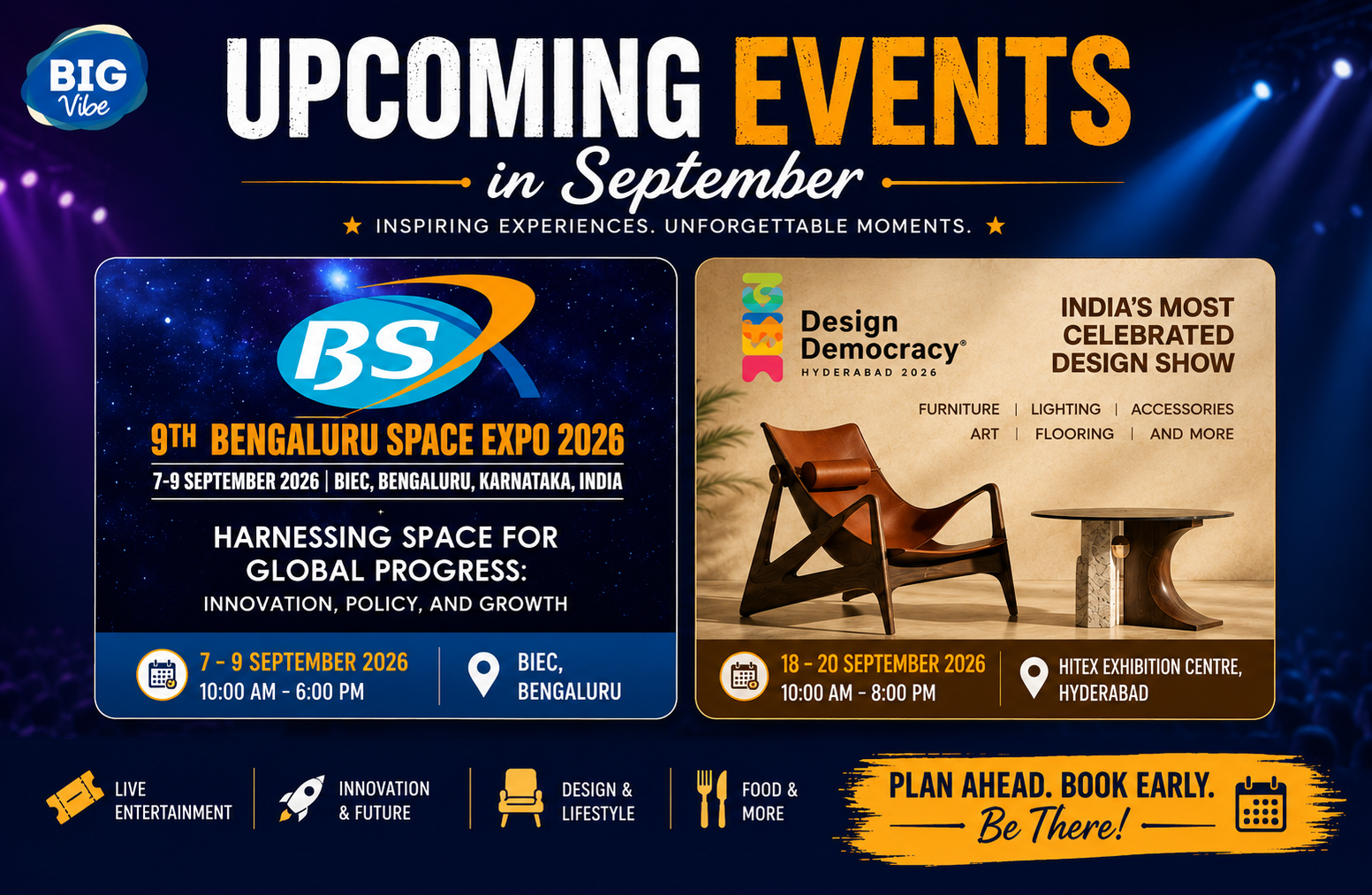 Upcoming Events in September