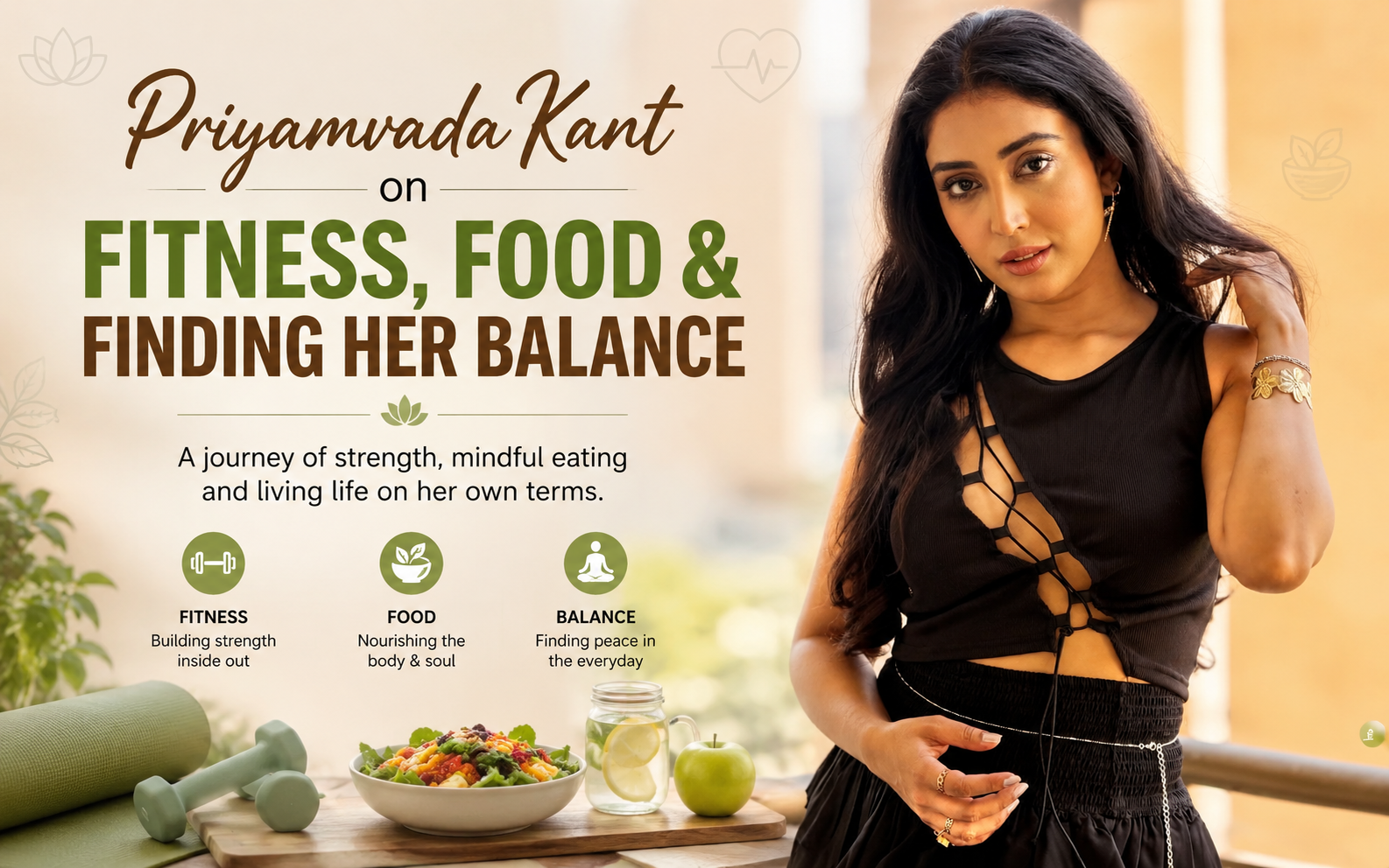 Priyamvada Kant on Fitness, Food and Finding Her Balance