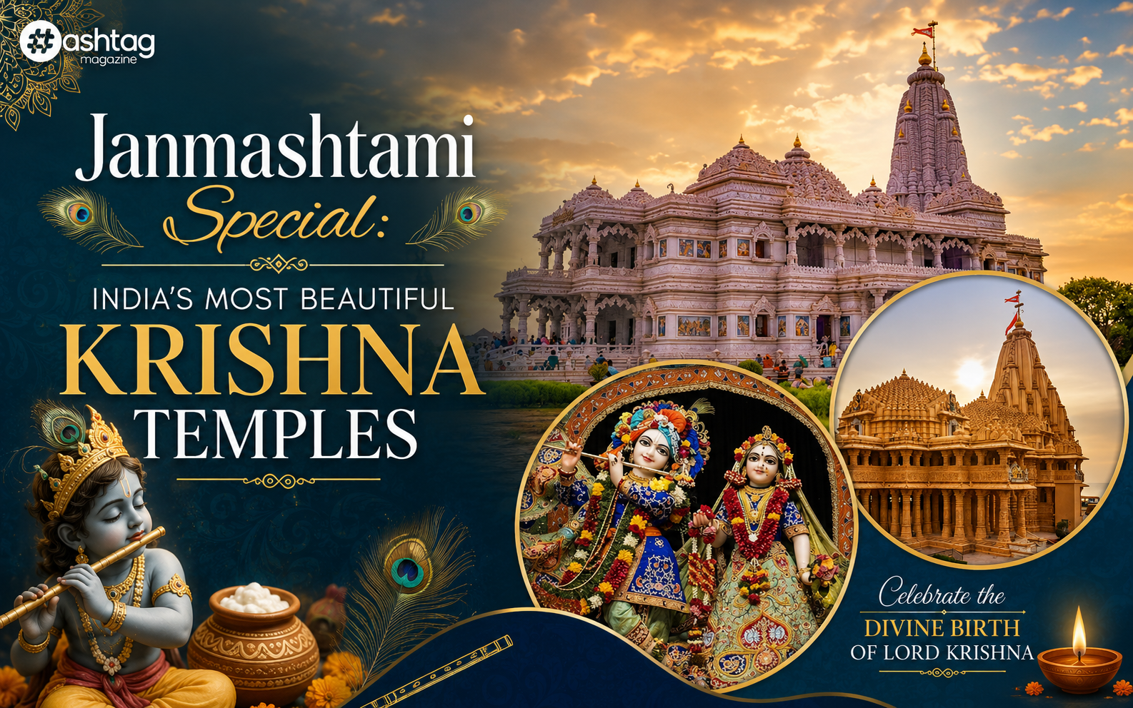 Janmashtami Special: India’s Most Beautiful Krishna Temples
