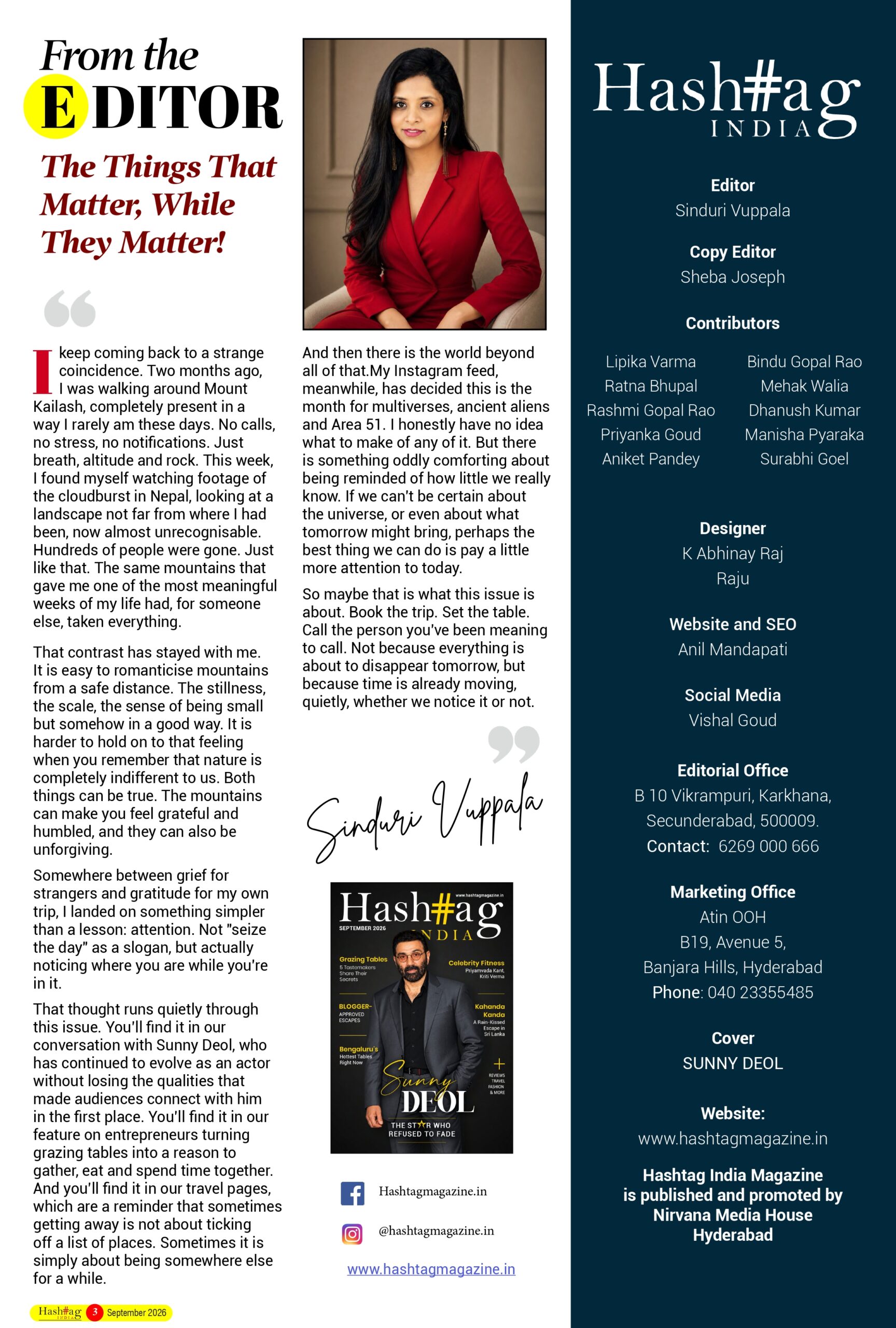September Editors 2026