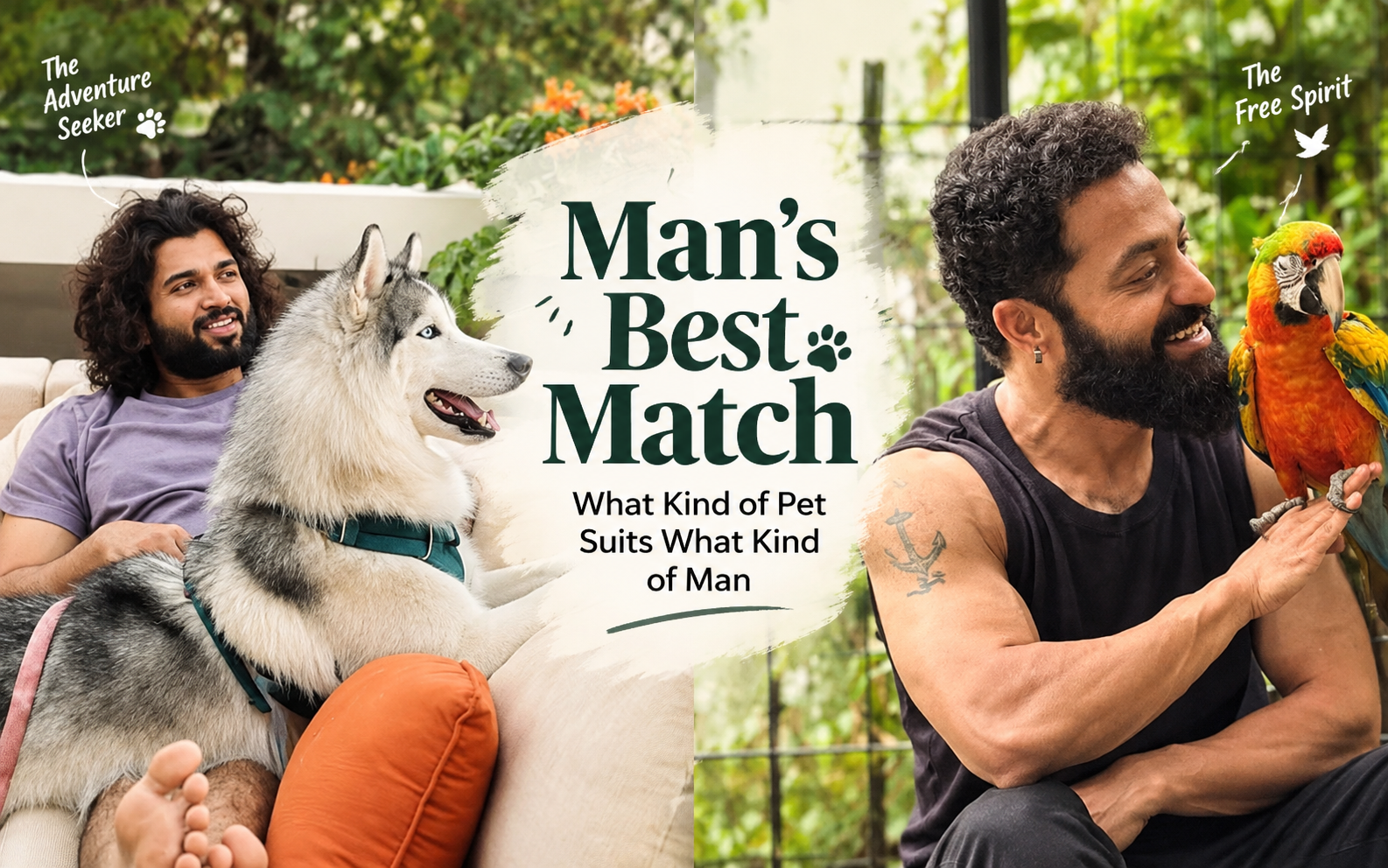 Best Pets for Men: Find the Perfect Pet for Your Lifestyle