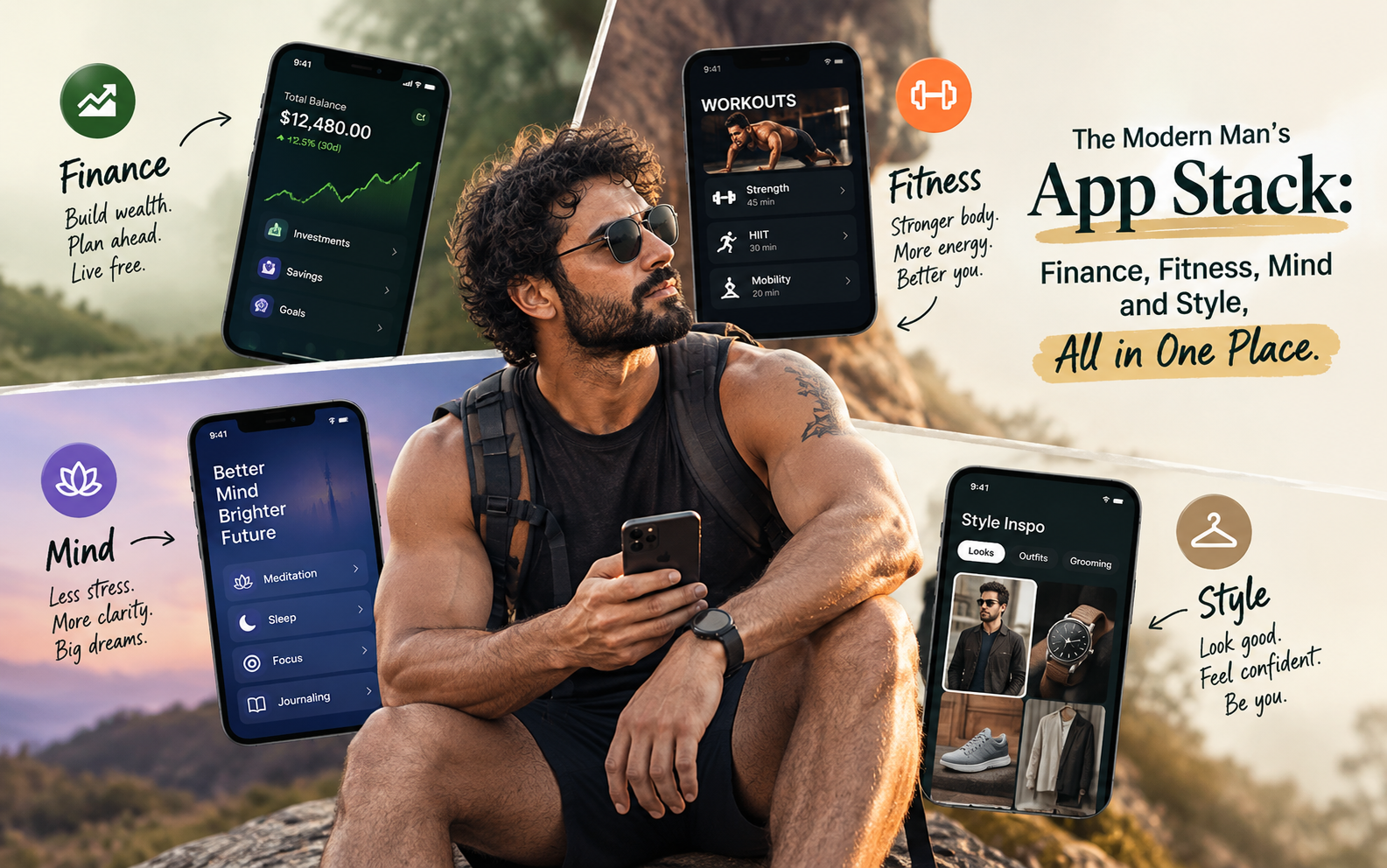 Best Apps for Men in 2026: Fitness, Finance & Productivity